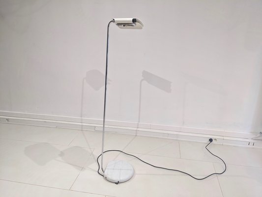 Floor Lamp with Circular Marble Base-DLN-1174968