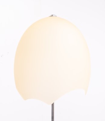 Floor Lamp with Eggshell Shade, 1980s-GCG-1016559