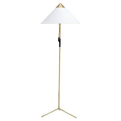 Floor Lamp with Fabric Shade by J. T. Kalmar, 1950s-SPD-1314963