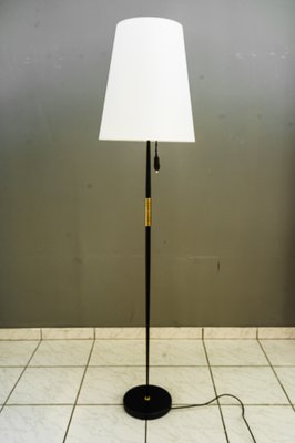 Floor Lamp with Fabric Shade by J. T. Kalmar, Vienna, Austria, 1950s-SPD-1768750