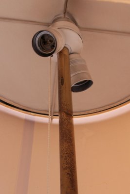 Floor Lamp With Glass Tubes & Brass Details, 1960s-EZZ-1192250