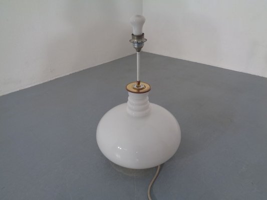 Floor Lamp with Illuminated Glass Stand from Doria Leuchten, 1960s-RDW-769712