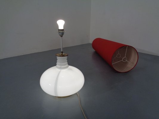 Floor Lamp with Illuminated Glass Stand from Doria Leuchten, 1960s-RDW-769712