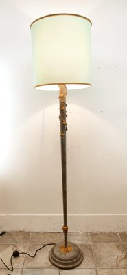 Floor Lamp with Lampshade-QLH-1123662