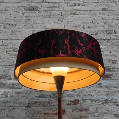 Floor Lamp with Round Shade, 1960s-TL-827422