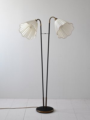 Floor Lamp with Two Light Points, 1960s-QWP-2033988