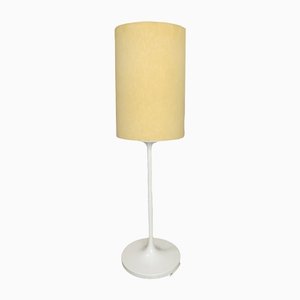 Floor Lamp With White Beige Tulip Foot, 1970s-AFE-1297266