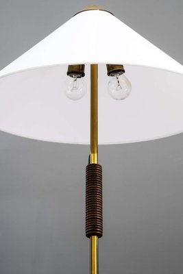 Floor Lamp with Wood Handle by Rupert Nikoll, 1950s-SPD-1131464