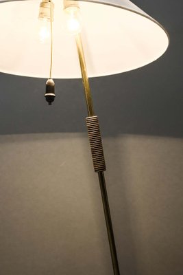 Floor Lamp with Wood Handle by Rupert Nikoll, 1950s-SPD-1131464