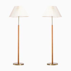 Floor Lamps attributed to Josef Frank for Svenskt Tenn, Sweden, 1980s, Set of 2-QU-1781000