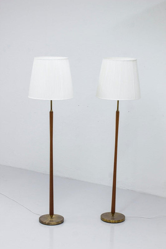 Floor Lamps by Asea, 1950s, Set of 2