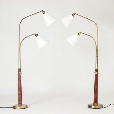 Floor Lamps by Hans Bergström, 1930s, Set of 2-NL-1756213