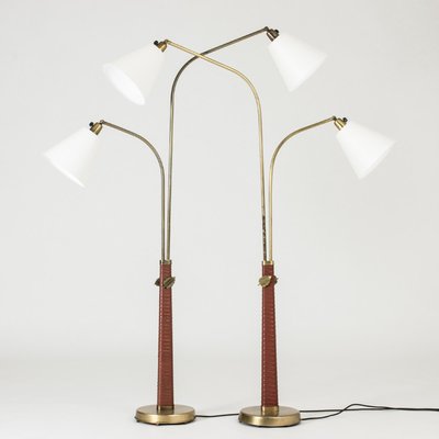 Floor Lamps by Hans Bergström, 1930s, Set of 2-NL-1756213