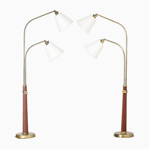 Floor Lamps by Hans Bergström, 1930s, Set of 2-NL-1756213