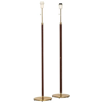 Floor Lamps from Falkenbergs Belysning AB, Sweden, 1950s, Set of 2-SC-762453