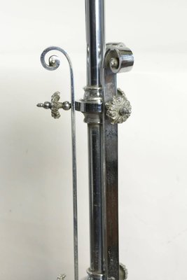 Floor Standing Lamp in Chrome, 1940s-WFS-744821