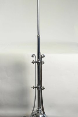 Floor Standing Lamp in Chrome, 1940s-WFS-744821