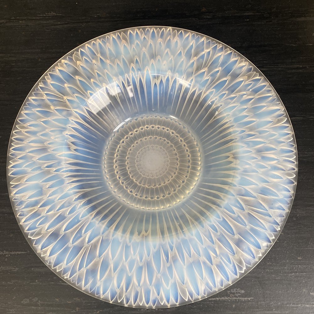 Flora Bella by Opalescent Bowl by René Lalique, 1932