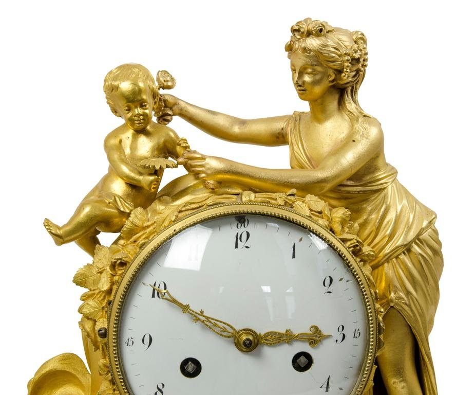 Flora Mit Amor Clock, Paris, 1780