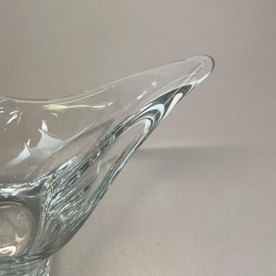 Floral Glass Lucid Bowl, Italy, 1970s-QZ-1151881