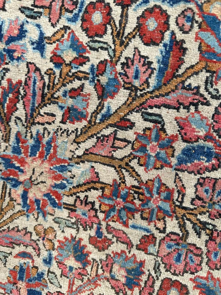 Floral Kashan Rug, 1920s