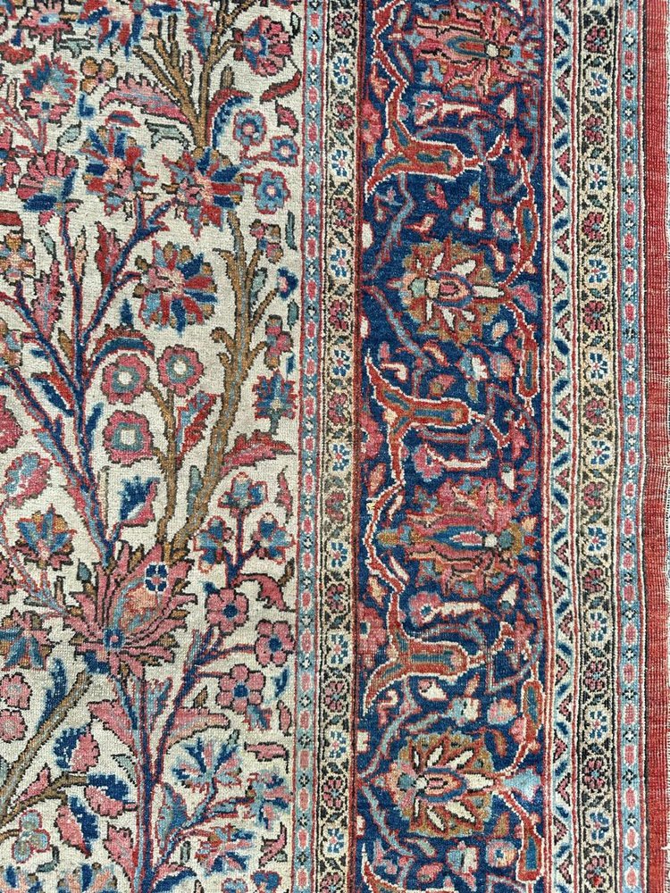 Floral Kashan Rug, 1920s