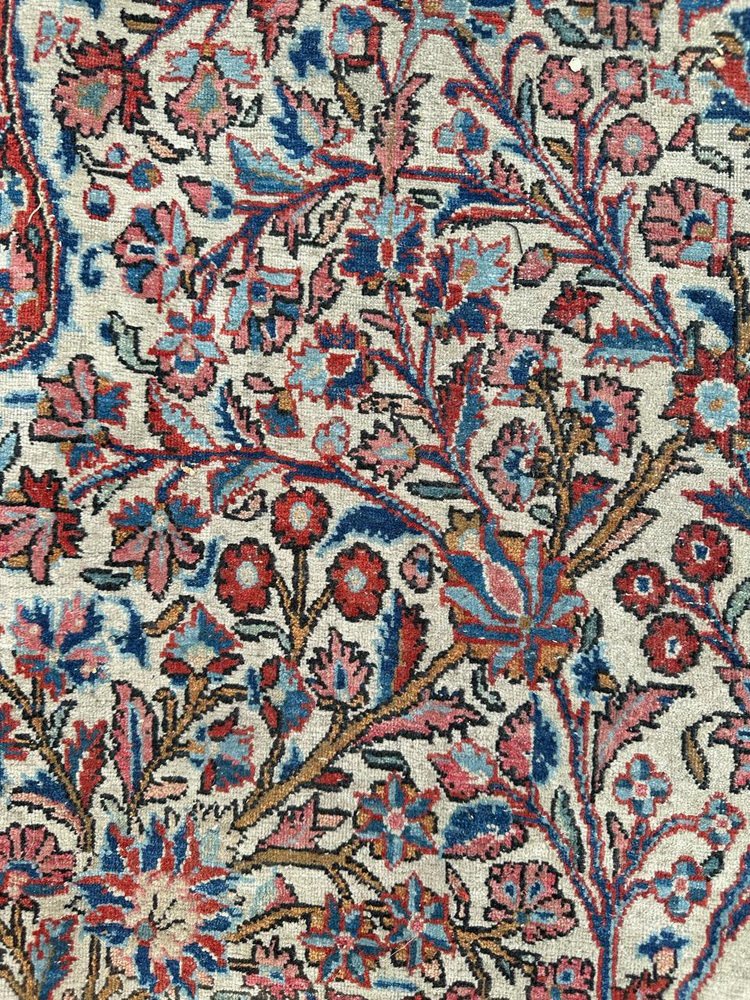 Floral Kashan Rug, 1920s