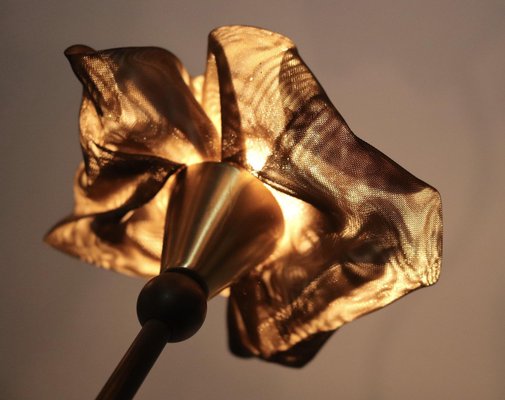 Floral Lamp in Brass Tulle-OWS-1139555