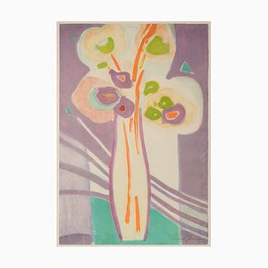 Floral Still Life, 2002, Lithograph-AOI-1255009