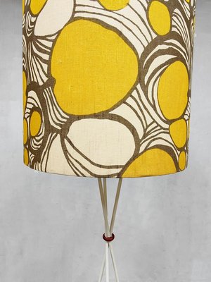 Floral Tripod Floor Lamp, 1960s-BW-1425482