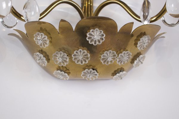 Floral Wall Lamp, 1950s-OWS-1784777