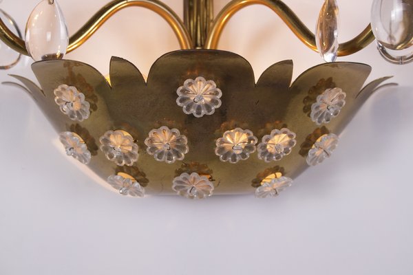 Floral Wall Lamp, 1950s-OWS-1784777