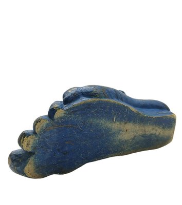 Florentine Art Scagliola Foot Sculpture, Italy, 1950s-YUW-1750648