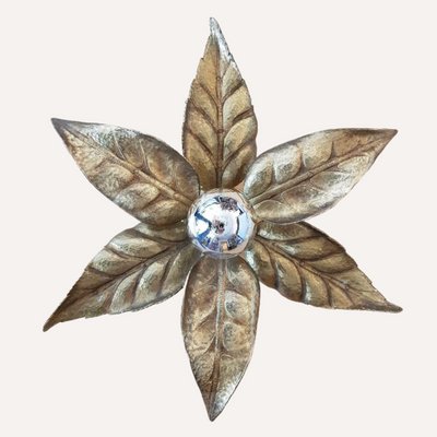 Florentine Floral Wall Sconce by Willy Daro for Massive Lighting-BHG-1269606