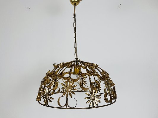 Florentine Flower Shape Pendant Lamp attributed to Banci Firenze, 1970s-PUK-1428255