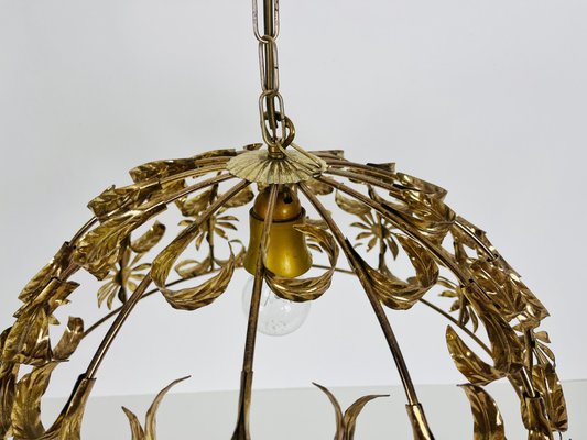 Florentine Flower Shape Pendant Lamp attributed to Banci Firenze, 1970s-PUK-1428255