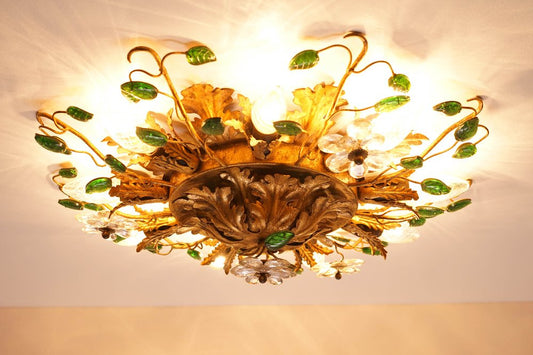 Florentine Flush Mount from Maison Baguès