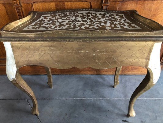 Florentine Golden Dressing Table, 1960s-QJM-845434