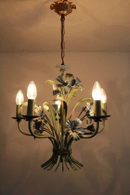 Florentine Hollywood Regency Chandelier by Kögl, Italy, 1970s-FJP-1717650