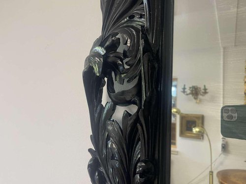 Florentine Mirror with Wood Carving