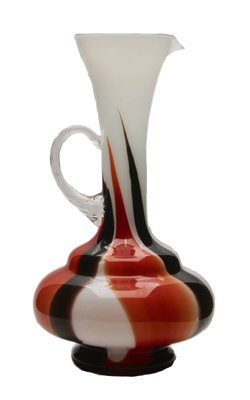 Florentine Pitcher Vase in Opaline Glass, 1955-MJY-1148882