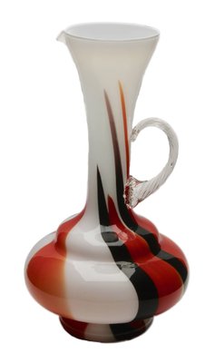 Florentine Pitcher Vase in Opaline Glass, 1955-MJY-1148882