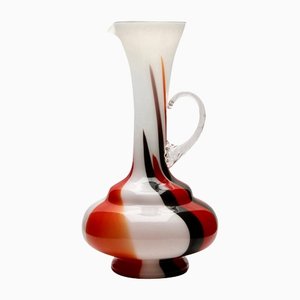 Florentine Pitcher Vase in Opaline Glass, 1955-MJY-1148882