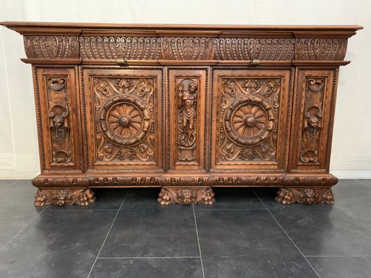 Florentine Renaissance Credenza, 1890s-IJR-1395969