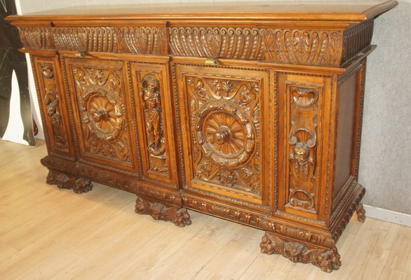 Florentine Renaissance Credenza, 1890s-IJR-1395969