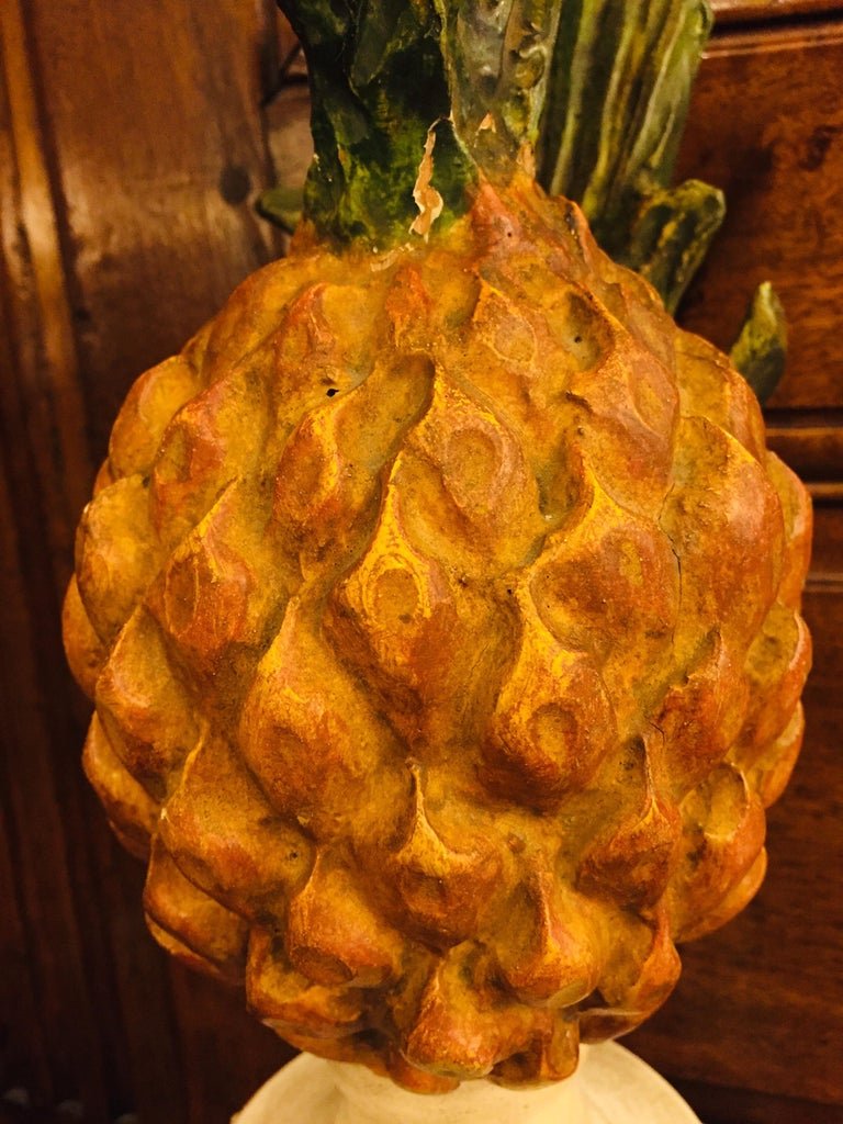 Florentine Table Lamp in Carved Wood, 1950s