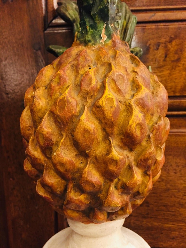 Florentine Table Lamp in Carved Wood, 1950s