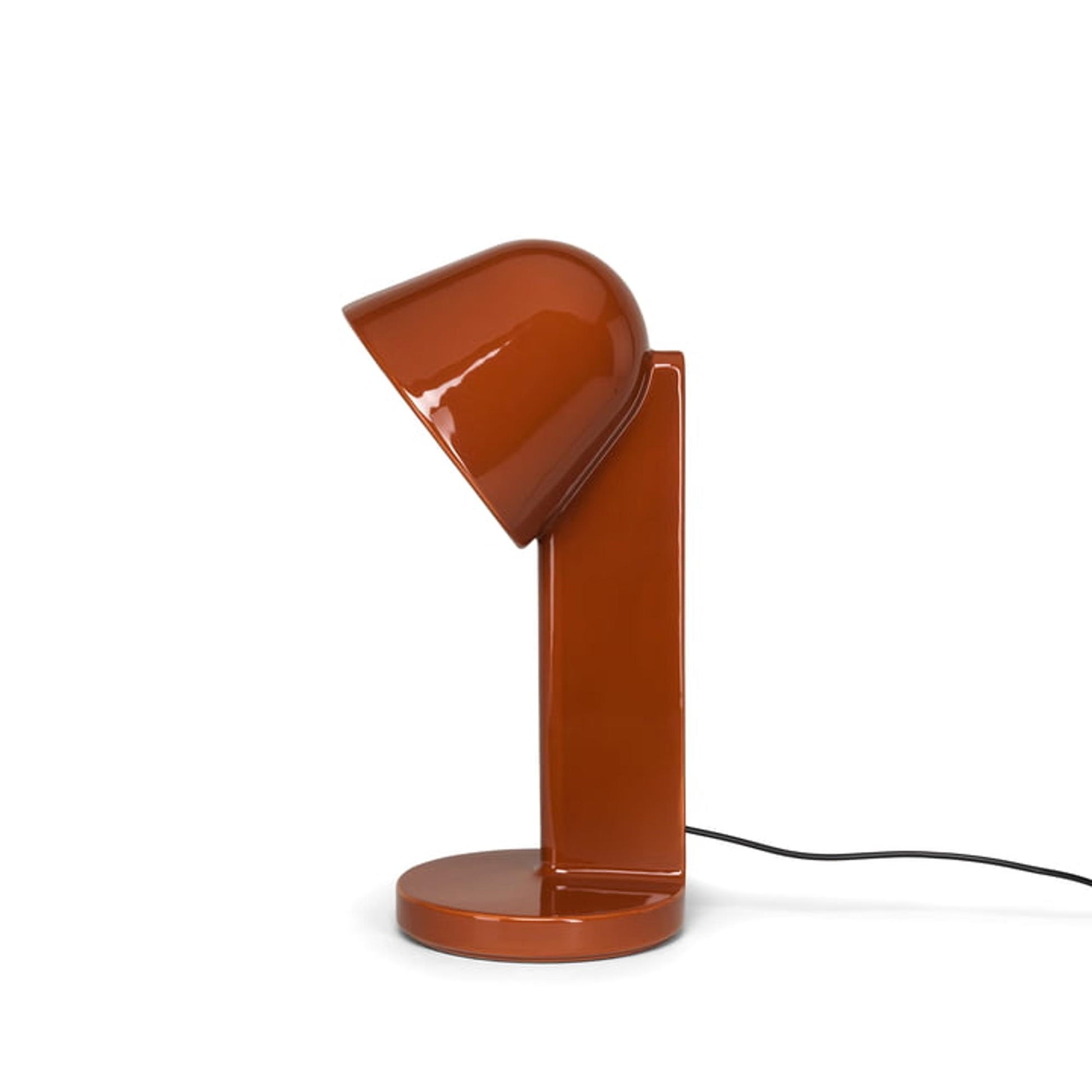 Céramique Down Table Lamp by Flos #Rust Red