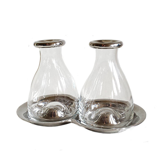 Flow Salt and Pepper Shakers by Gijs Bakker for Keltum, Set of 3