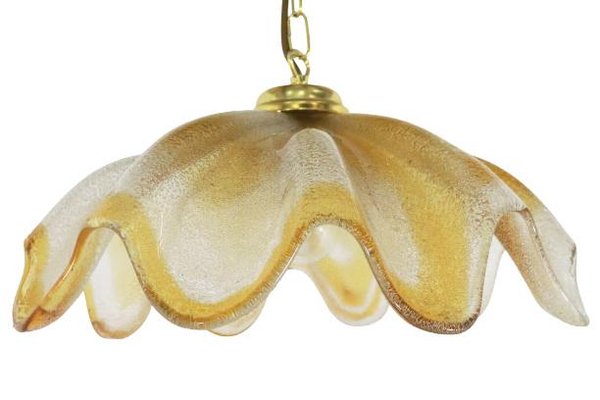 Flower Hanging Lamp in Brass-FYZ-1322699